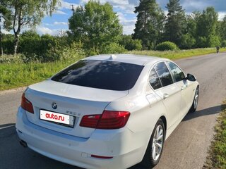 2013 BMW 5 серии 520d VI (F10/F11/F07) Рестайлинг, белый, 2150000 рублей, вид 4