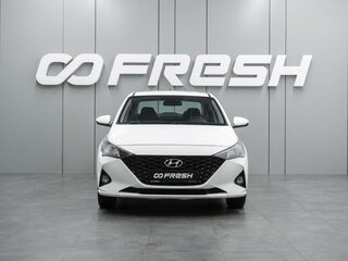 2021 Hyundai Solaris II Рестайлинг, белый, 1498000 рублей, вид 3