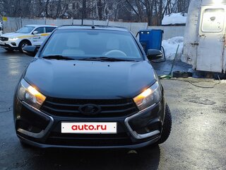 2019 Lada (ВАЗ) Vesta I, чёрный, 725000 рублей, вид 4