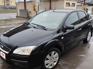 2007 Ford Focus II, чёрный, 360000 рублей, вид 2