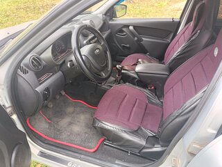 2014 Lada (ВАЗ) Granta I, серебристый, 390000 рублей, вид 5