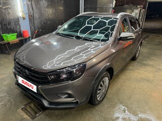 2019 Lada (ВАЗ) Vesta SW Cross I, коричневый, 940000 рублей, вид 3