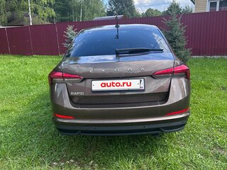 2020 Skoda Rapid II, коричневый, 1590000 рублей, вид 3