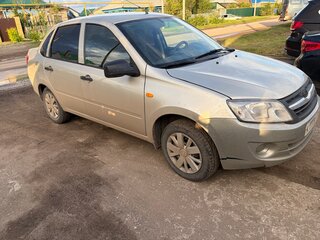 2013 Lada (ВАЗ) Granta I, бежевый, 330000 рублей, вид 1