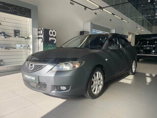 2008 Mazda 3 I (BK) Рестайлинг, серый, 470000 рублей, вид 1