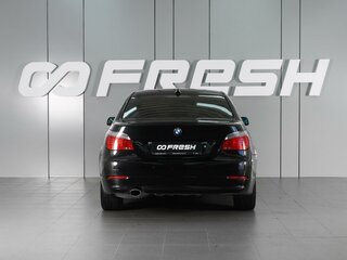 2009 BMW 5 серии 520d V (E60/E61) Рестайлинг, чёрный, 950000 рублей, вид 4