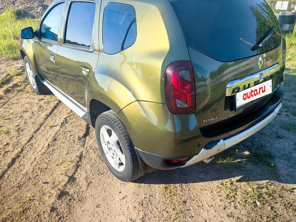 2015 Renault Duster I Рестайлинг, зелёный, 1000000 рублей - вид 3