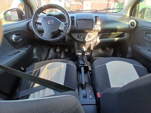 2008 Nissan Note I, чёрный - вид 8