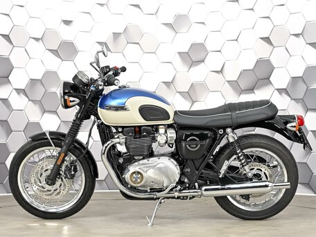 2026 Triumph Bonneville T120, синий, 1750000 рублей, вид 4