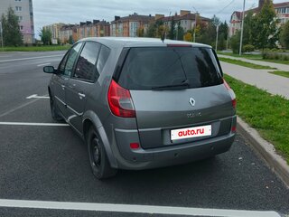 2008 Renault Scenic II Рестайлинг, серый, 500000 рублей, вид 4
