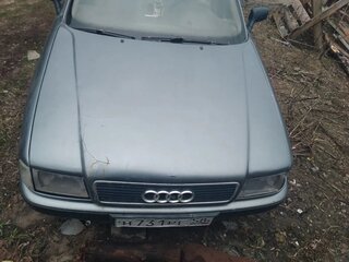 1992 Audi 80 V (B4), серебристый, 230000 рублей, вид 1