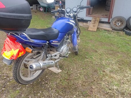 2007 Yamaha YBR125, синий, 150000 рублей, вид 5