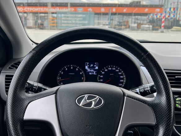2014 Hyundai Solaris I Рестайлинг, серый, 1199000 рублей - вид 7