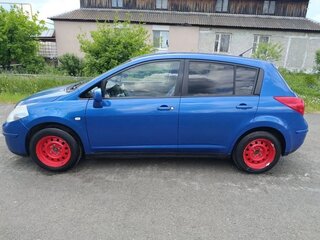 2008 Nissan Tiida I, синий, 430000 рублей, вид 5