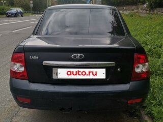 2008 Lada (ВАЗ) Priora I, чёрный, 210000 рублей, вид 4