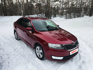 2017 Skoda Rapid I, красный, 950000 рублей, вид 4