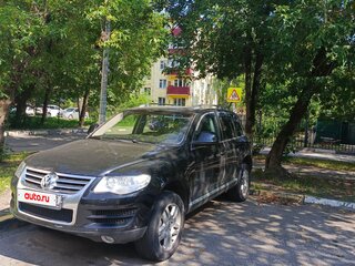 2007 Volkswagen Touareg I Рестайлинг, чёрный, 1200000 рублей, вид 3