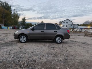 2013 Lada (ВАЗ) Granta I, коричневый, 215000 рублей, вид 4