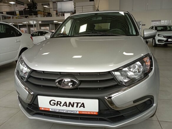 2026 Lada (ВАЗ) Granta I Рестайлинг, серебристый - вид 1