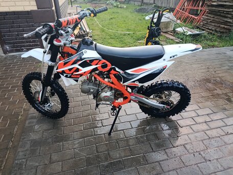 2024 Kayo Basic TT125, оранжевый, 59999 рублей, вид 4