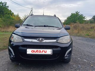 2013 Lada (ВАЗ) Kalina II, чёрный, 399999 рублей, вид 5