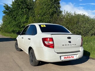 2017 Lada (ВАЗ) Granta I, белый, 450000 рублей, вид 5