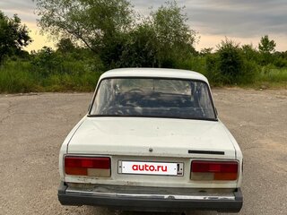 1996 Lada (ВАЗ) 2107, белый, 90000 рублей, вид 2