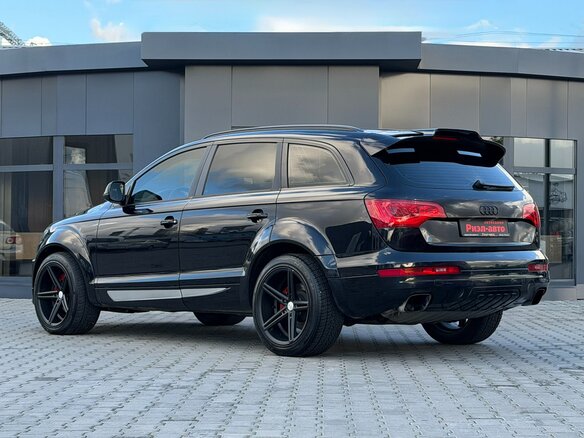 2013 Audi Q7 I (4L) Рестайлинг, чёрный - вид 5