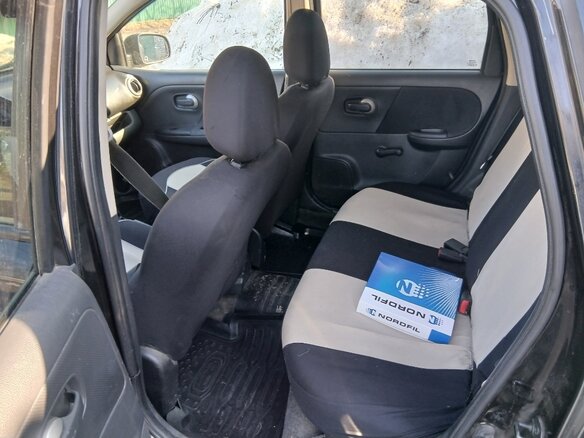 2008 Nissan Note I, чёрный - вид 6