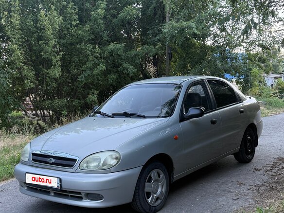 2007 Chevrolet Lanos I, серебристый - вид 1
