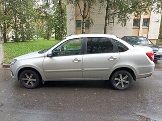 2021 Lada (ВАЗ) Granta I Рестайлинг, серый, 600000 рублей, вид 4