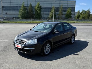 2008 Volkswagen Jetta V, чёрный, 485000 рублей, вид 1