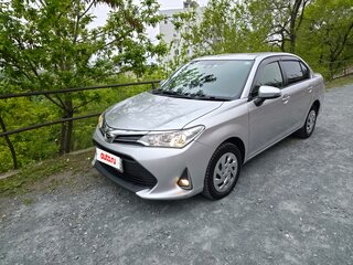 2017 Toyota Corolla Axio XI (E160, E170) Рестайлинг 2, серебристый, 1200000 рублей, вид 3