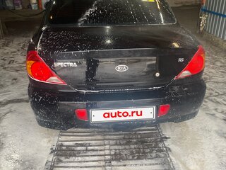 2006 Kia Spectra I Рестайлинг 2, чёрный, 200000 рублей, вид 4