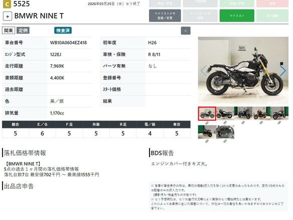 2014 BMW R Nine T, чёрный, 1099000 рублей - вид 9