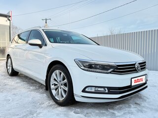 2017 Volkswagen Passat B8, белый, 1850000 рублей, вид 2