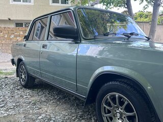2007 Lada (ВАЗ) 2107, зелёный, 255000 рублей, вид 1