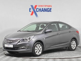 2016 Hyundai Solaris I Рестайлинг, серый, 1116000 рублей, вид 1