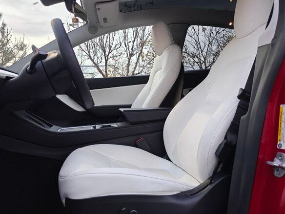 2021 Tesla Model Y Long Range Dual Motor I, красный, 4190000 рублей - вид 8