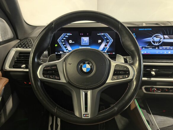 2023 BMW X5 M60i IV (G05/G18) Рестайлинг, синий, 12850000 рублей - вид 21