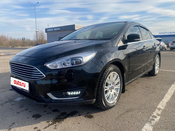 2016 Ford Focus III Рестайлинг, чёрный, 1099000 рублей