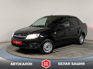 2018 Lada (ВАЗ) Granta I, чёрный, 449900 рублей, вид 1