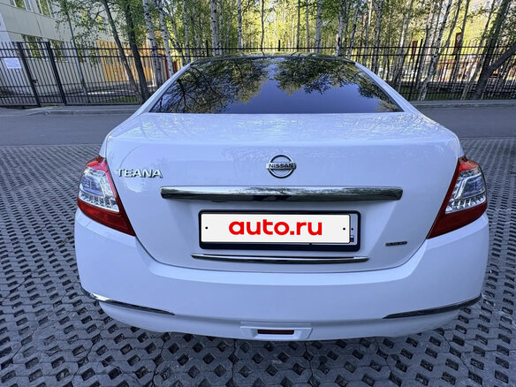 2012 Nissan Teana II (J32) Рестайлинг, белый, 1199000 рублей - вид 9