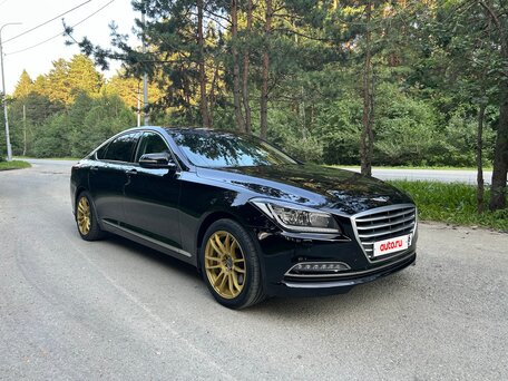 2015 Hyundai Genesis II, чёрный, 2200000 рублей, вид 1