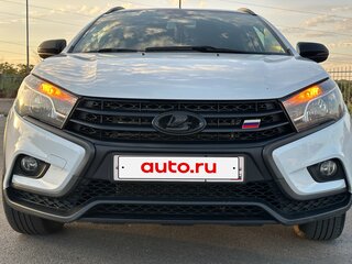 2019 Lada (ВАЗ) Vesta SW Cross I, белый, 1050000 рублей, вид 2