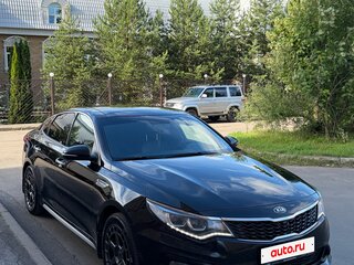 2019 Kia Optima IV Рестайлинг, чёрный, 1800000 рублей, вид 4
