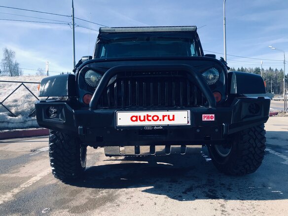 2008 Jeep Wrangler III (JK), чёрный, 1810000 рублей - вид 2