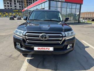 2016 Toyota Land Cruiser 200 Series Рестайлинг 2, чёрный, 7000000 рублей, вид 2