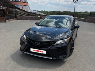 2018 Toyota Camry US Market VIII (XV70), чёрный, 2500000 рублей, вид 1