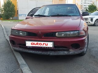 1996 Mitsubishi Galant VII, пурпурный, 100000 рублей, вид 2